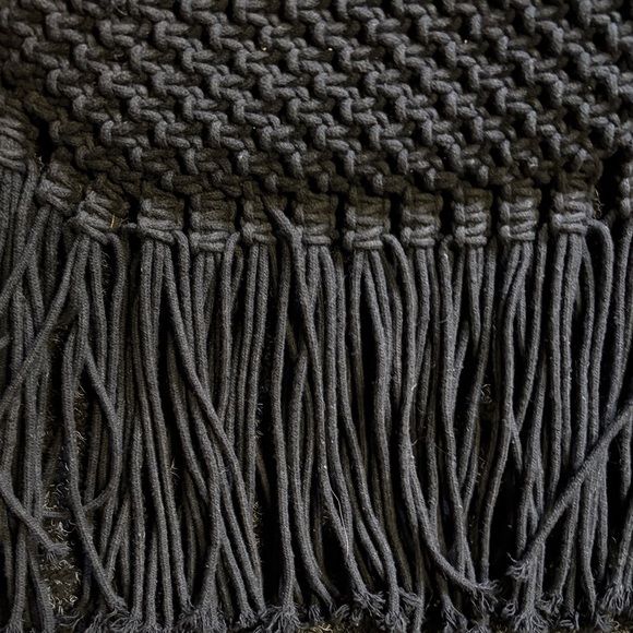 Danielle Nicole Black Woven Crossbody Bag - Picture 5 of 10